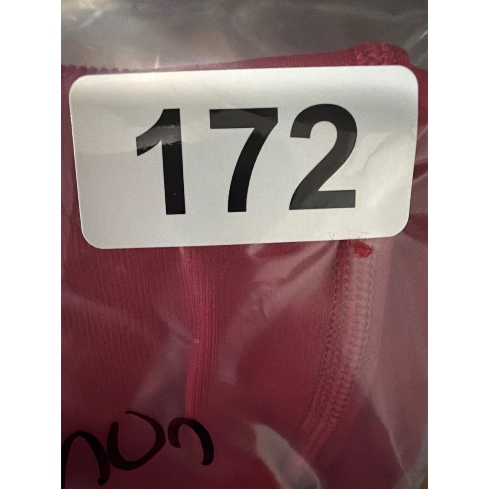 Lululemon Ebb to Street Tight Pink Seamless High Rise Crop Leggings Size 4 - Picture 9 of 9